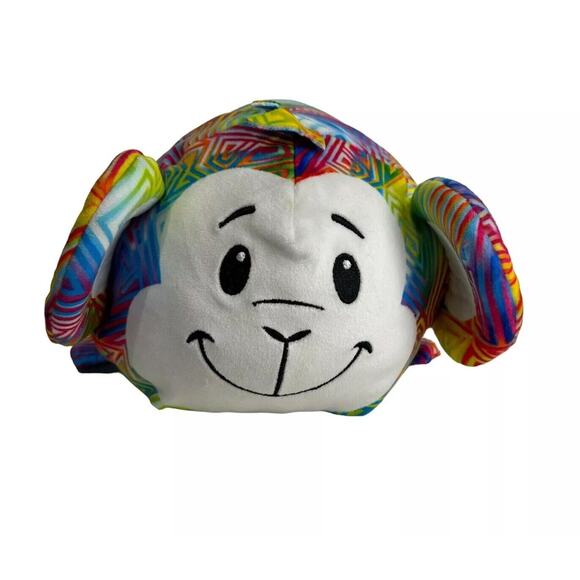 bun bun rainbow monkey plush white base - Picture 1 of 7